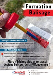 balisage FFRandonnée Hautes-Alpes